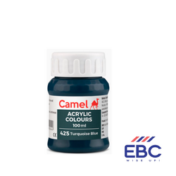 CAMEL Acrylic Colour Multi-Surface - 425 Turquoise Blue 100ml
